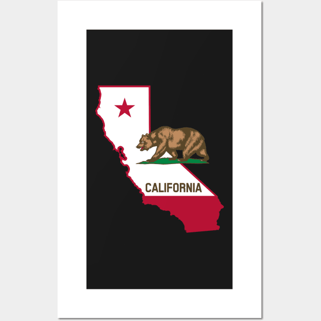 California Wall Art by LegnaArt